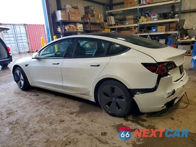 Drugie zdjęcie samochodu z przodu: 2022 TESLA MODEL 3 VIN:5YJ3E1EB9NF240848 - miniatura