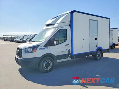 Drugie zdjęcie samochodu z przodu: 2022 FORD TRANSIT DELIVERY TRUCK VIN:1FDBW5Z89NKA01703 - miniatura