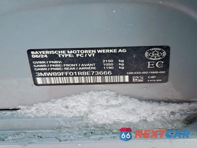 Zdjęcie 12 z 12 samochodu: 2024 BMW 330XI VIN:3MW89FF01R8E73666 - miniatura