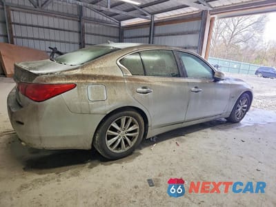 Trzecie zdjęcie samochodu z tyłu: 2017 INFINITI Q50 3.0T PREMIUM VIN:JN1EV7AP3HM735753 - miniatura