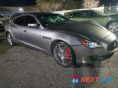 Czwarte zdjęcie samochodu z boku: 2015 MASERATI QUATTROPORTE S VIN:ZAM56RRA2F1135970 - miniatura