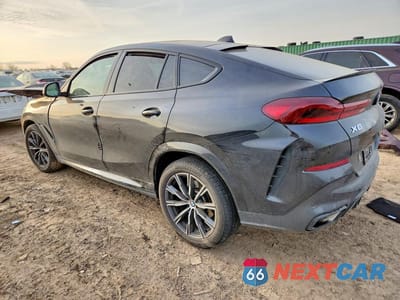 Drugie zdjęcie samochodu z przodu: 2023 BMW X6 XDRIVE40I VIN:5UXCY6C07P9R84188 - miniatura