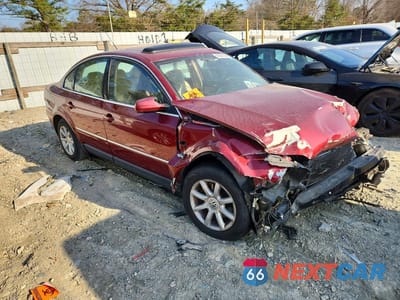Czwarte zdjęcie samochodu z boku: 2004 VOLKSWAGEN PASSAT GLS VIN:WVWPD63B04E129254 - miniatura