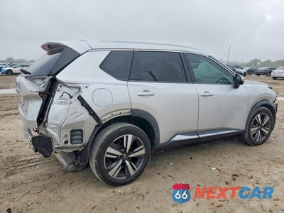 Trzecie zdjęcie samochodu z tyłu: 2021 NISSAN ROGUE SL VIN:5N1AT3CA4MC726543 - miniatura