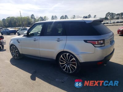 Drugie zdjęcie samochodu z przodu: 2016 LAND ROVER RANGE ROVER SPORT HSE VIN:SALWR2PF2GA661760 - miniatura