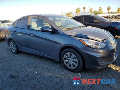 Czwarte zdjęcie samochodu z boku: 2017 HYUNDAI ACCENT SE VIN:KMHCT4AEXHU331397 - miniatura