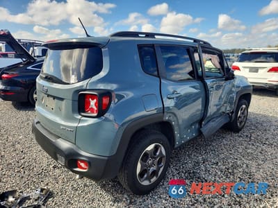 Trzecie zdjęcie samochodu z tyłu: 2017 JEEP RENEGADE SPORT VIN:ZACCJBAB2HPF78855 - miniatura