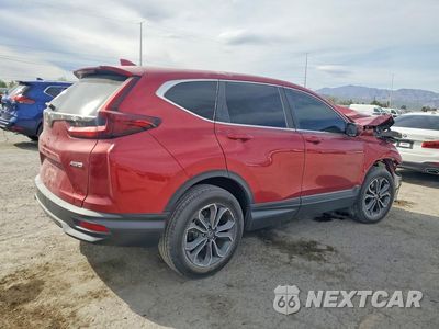 Trzecie zdjęcie samochodu z tyłu: 2021 HONDA CR-V EXL VIN:2HKRW2H81MH601843 - miniatura