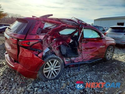 Trzecie zdjęcie samochodu z tyłu: 2023 CHEVROLET TRAVERSE HIGH COUNTRY VIN:1GNEVNKW3PJ124474 - miniatura