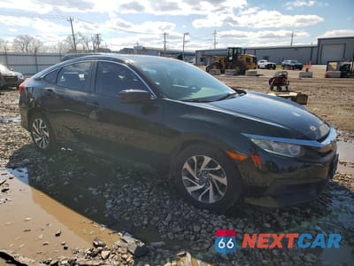 Czwarte zdjęcie samochodu z boku: 2016 HONDA CIVIC EX VIN:19XFC2F73GE082549 - miniatura