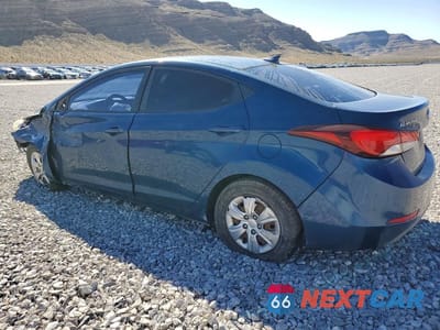 Drugie zdjęcie samochodu z przodu: 2016 HYUNDAI ELANTRA SE VIN:KMHDH4AE5GU649254 - miniatura