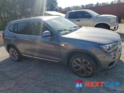 Czwarte zdjęcie samochodu z boku: 2017 BMW X3 XDRIVE28I VIN:5UXWX9C50H0T06367 - miniatura