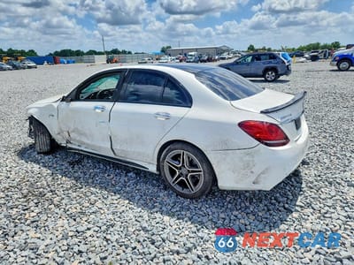Drugie zdjęcie samochodu z przodu: 2020 MERCEDES-BENZ C 43 AMG VIN:WDDWF6EB1LR558614 - miniatura