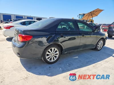 Trzecie zdjęcie samochodu z tyłu: 2009 TOYOTA COROLLA LE VIN:JTDBL40E89J023066 - miniatura