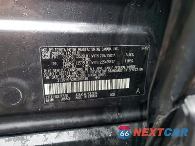 Zdjęcie 14 z 14 samochodu: 2022 TOYOTA RAV4 LE VIN:2T3G1RFV2NC280138 - miniatura
