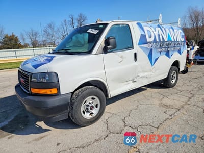 2023 GMC SAVANA 2500 CARGO UTILITY / SERVICE VAN 1GTW7AFP1P1106672 - główne zdjęcie licytacji z USA - miniatura