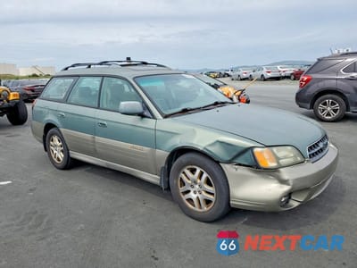 Czwarte zdjęcie samochodu z boku: 2003 SUBARU LEGACY OUTBACK LIMITED VIN:4S3BH686X37612716 - miniatura