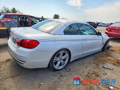 Trzecie zdjęcie samochodu z tyłu: 2017 BMW 430I VIN:WBA4U7C31H5H19874 - miniatura
