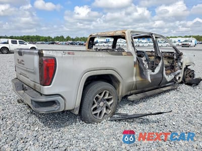 Trzecie zdjęcie samochodu z tyłu: 2022 GMC SIERRA K1500 SLT VIN:3GTUUDED0NG582998 - miniatura