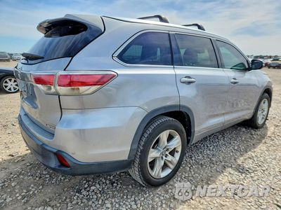 Trzecie zdjęcie samochodu z tyłu: 2016 TOYOTA HIGHLANDER LIMITED VIN:5TDYKRFH4GS179357 - miniatura