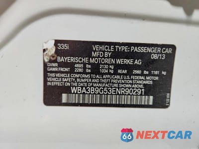 Zdjęcie 12 z 12 samochodu: 2014 BMW 335 XI VIN:WBA3B9G53ENR90291 - miniatura