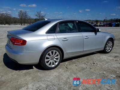 Trzecie zdjęcie samochodu z tyłu: 2010 AUDI A4 PREMIUM PLUS VIN:WAUFFAFL1AN054831 - miniatura