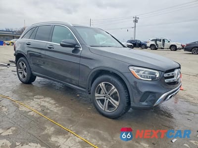 Czwarte zdjęcie samochodu z boku: 2022 MERCEDES-BENZ GLC 300 VIN:W1N0G8DB7NV326001 - miniatura
