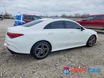 Trzecie zdjęcie samochodu z tyłu: 2021 MERCEDES-BENZ CLA 250 4MATIC VIN:W1K5J4HB4MN183157 - miniatura