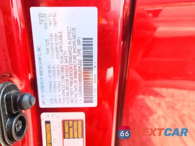 Zdjęcie 14 z 14 samochodu: 2021 HONDA CR-V EXL VIN:5J6RW2H85ML005222 - miniatura