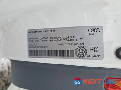 Zdjęcie 12 z 12 samochodu: 2023 AUDI A5 PREMIUM 45 VIN:WAUSAAF59PA007223 - miniatura