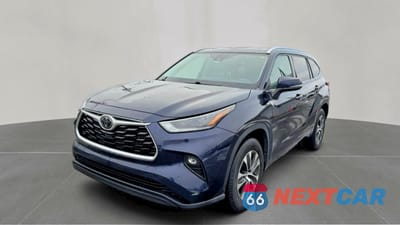 Drugie zdjęcie samochodu z przodu: 2021 TOYOTA HIGHLANDER XLE VIN:5TDGZRAH2MS516067 - miniatura