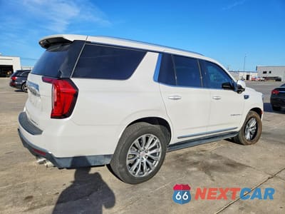 Trzecie zdjęcie samochodu z tyłu: 2021 GMC YUKON DENALI VIN:1GKS1DKL8MR382000 - miniatura