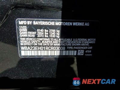 Zdjęcie 13 z 13 samochodu: 2024 BMW 740 I VIN:WBA23EH01RCR03008 - miniatura
