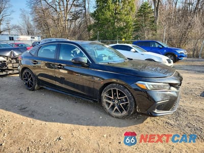 Czwarte zdjęcie samochodu z boku: 2024 HONDA CIVIC SPORT TOURING VIN:19XFL1H81RE029027 - miniatura