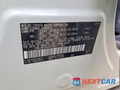 Zdjęcie 14 z 14 samochodu: 2016 TOYOTA RAV4 HYBRID LIMITED VIN:JTMDJREV4GD053407 - miniatura