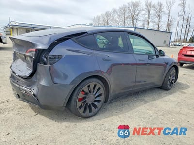 Trzecie zdjęcie samochodu z tyłu: 2022 TESLA MODEL Y VIN:7SAYGDEF4NF559713 - miniatura
