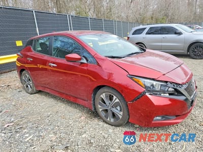 Czwarte zdjęcie samochodu z boku: 2022 NISSAN LEAF SV VIN:1N4AZ1CVXNC554066 - miniatura