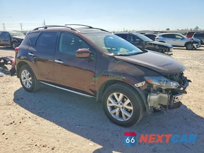 Czwarte zdjęcie samochodu z boku: 2014 NISSAN MURANO SL VIN:JN8AZ1MU8EW405447 - miniatura