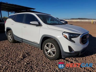 Czwarte zdjęcie samochodu z boku: 2018 GMC TERRAIN SLE VIN:3GKALMEV7JL377666 - miniatura