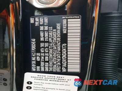 Zdjęcie 12 z 12 samochodu: 2022 PORSCHE CAYENNE VIN:WP1AA2AY0NDA04176 - miniatura
