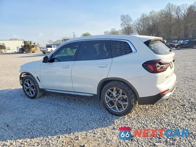 Drugie zdjęcie samochodu z przodu: 2022 BMW X3 SDRIVE30I VIN:5UX43DP05N9M96467 - miniatura