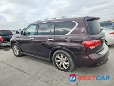 Drugie zdjęcie samochodu z przodu: 2014 INFINITI QX80 BASE VIN:JN8AZ2NCXE9351806 - miniatura