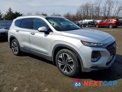 Czwarte zdjęcie samochodu z boku: 2020 HYUNDAI SANTA FE LIMITED 2.0T VIN:5NMS5CAA4LH145694 - miniatura