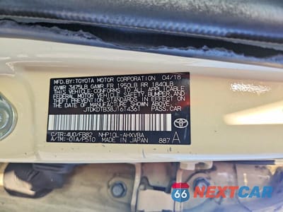 Zdjęcie 12 z 12 samochodu: 2018 TOYOTA PRIUS C TWO VIN:JTDKDTB38J1614361 - miniatura