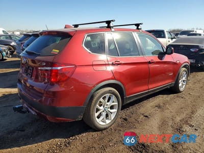 Trzecie zdjęcie samochodu z tyłu: 2014 BMW X3 XDRIVE35I VIN:5UXWX7C57E0E79984 - miniatura