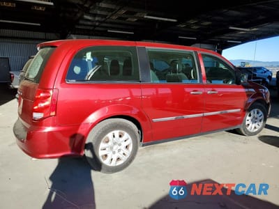 Trzecie zdjęcie samochodu z tyłu: 2014 DODGE GRAND CARAVAN SE VIN:2C4RDGBG6ER302629 - miniatura