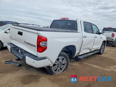 Trzecie zdjęcie samochodu z tyłu: 2017 TOYOTA TUNDRA PLATINUM VIN:5TFAW5F17HX648034 - miniatura