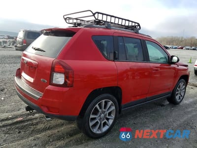 Trzecie zdjęcie samochodu z tyłu: 2016 JEEP COMPASS SPORT VIN:1C4NJCBA0GD788548 - miniatura