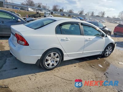 Trzecie zdjęcie samochodu z tyłu: 2009 HONDA CIVIC LX VIN:1HGFA16599L000737 - miniatura