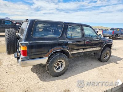 Trzecie zdjęcie samochodu z tyłu: 1990 TOYOTA 4RUNNER SR5 V6 VIN:JT3VN39W3L0002480 - miniatura